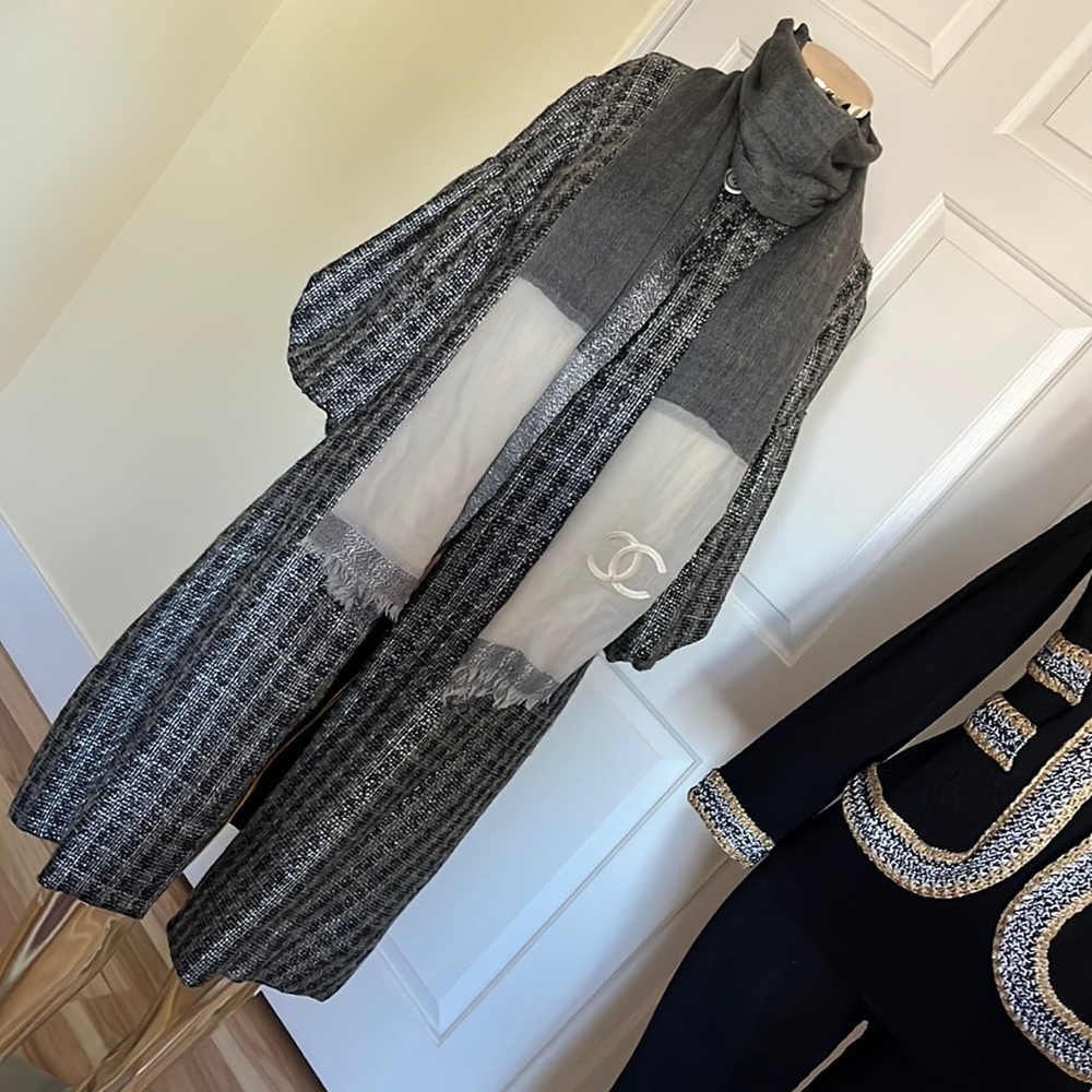 SPIEGEL GRAY AND BLACK COAT